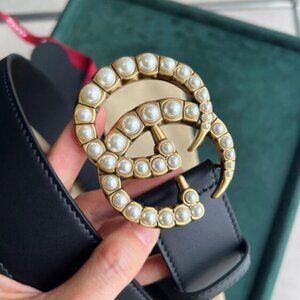 Gucci Pearl Belt